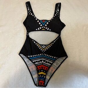Qearal Swimsuit One Piece for Women Size Large